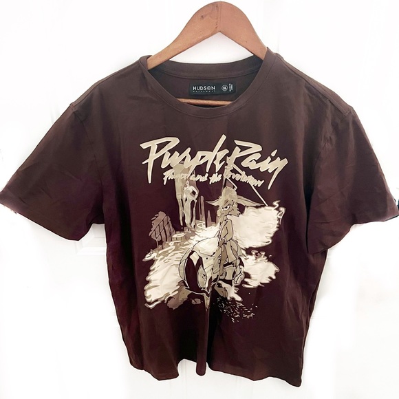 Hudson Outerwear Other - Hudson Outerwear Band Tee Prince Purple Rain Tour Short Sleeve Tshirt